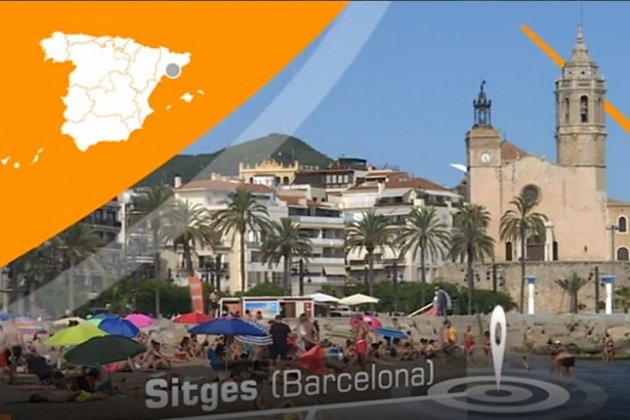 mapa sitges tve