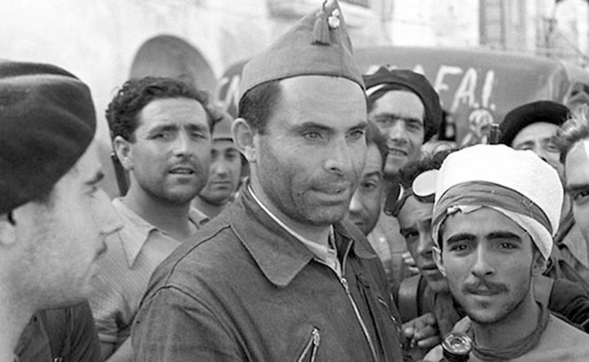 La columna Durruti surt de Barcelona en direcció al front de guerra