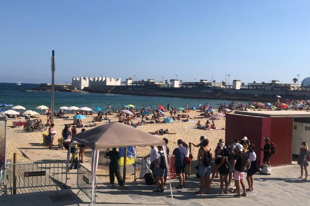 playa nueva icaria barcelona coronavirus celia trigo candeal