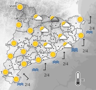 previsió temps 26 07