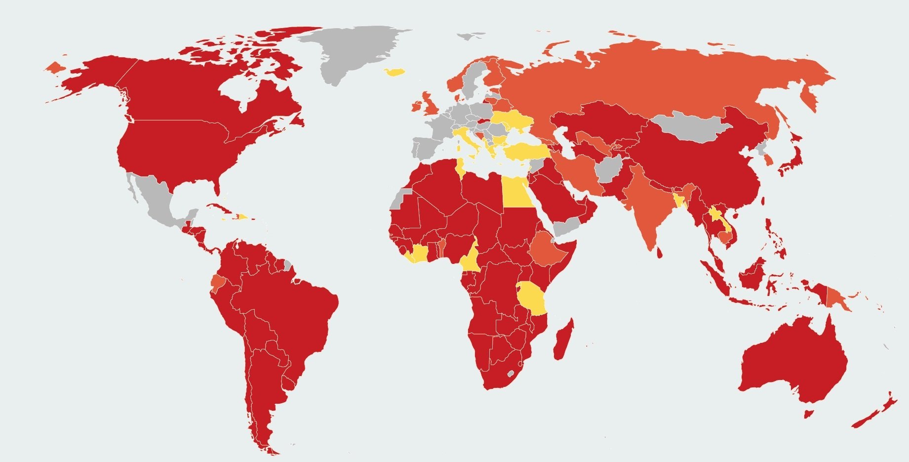 mapa coronavirus restriccions