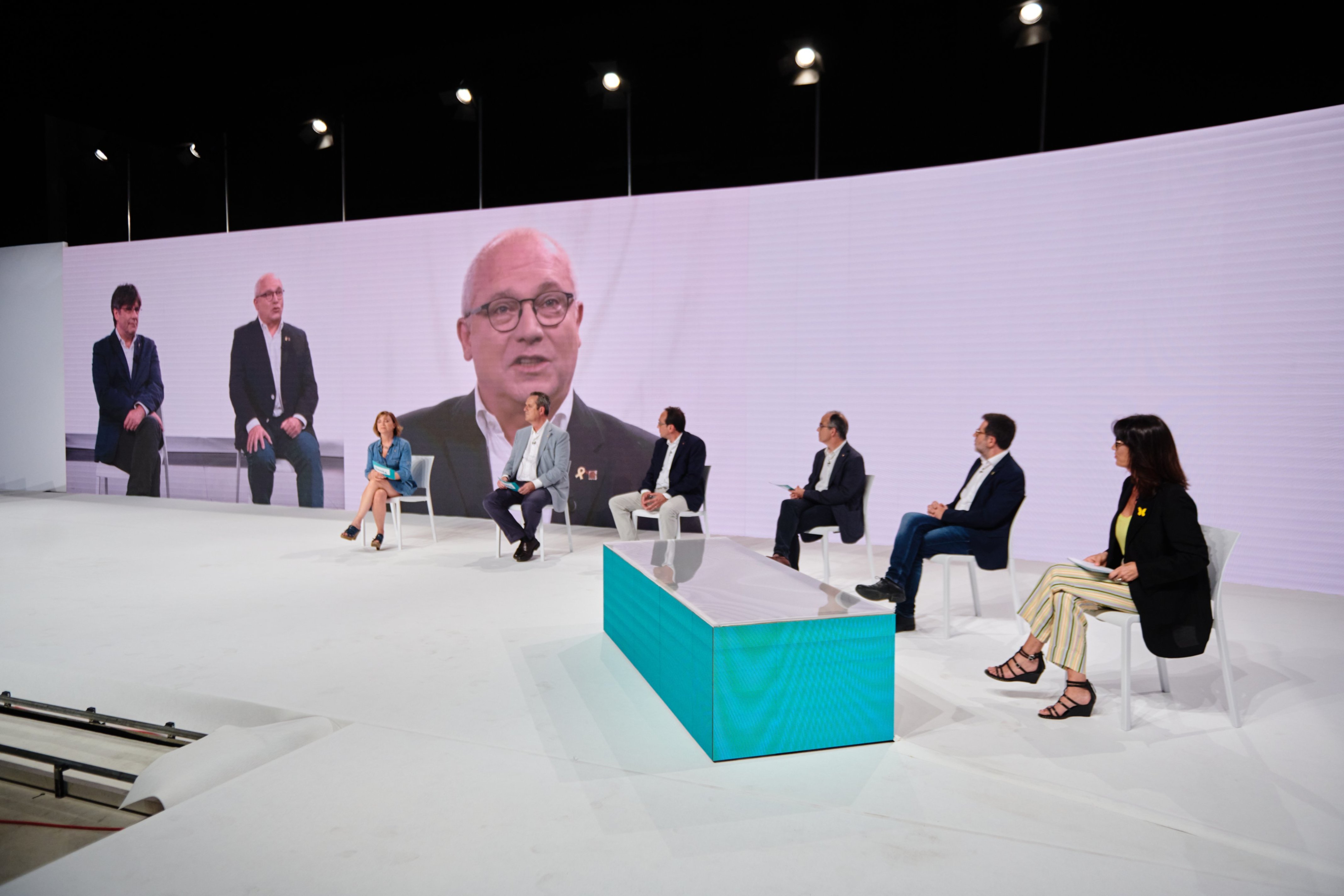 Lluís Puig, elegido presidente de la mesa del congreso de Junts per Catalunya