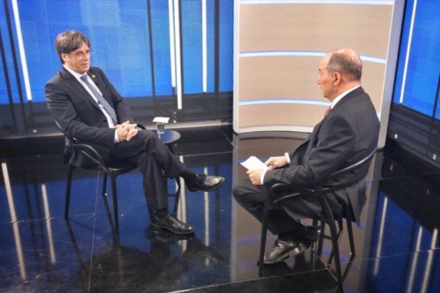 Puigdemont Sanchis entrevista TV3