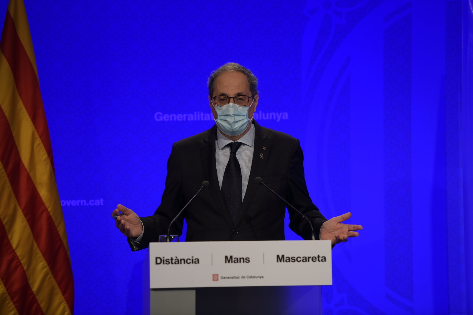 Torra no ha anat a la cita de presidents per no fer-se "fotos sense contingut"