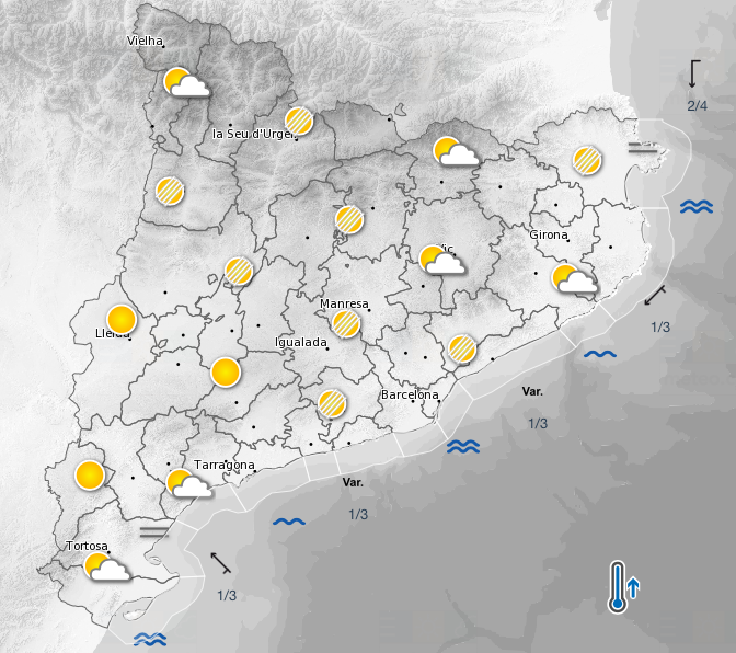 mapa tiempo