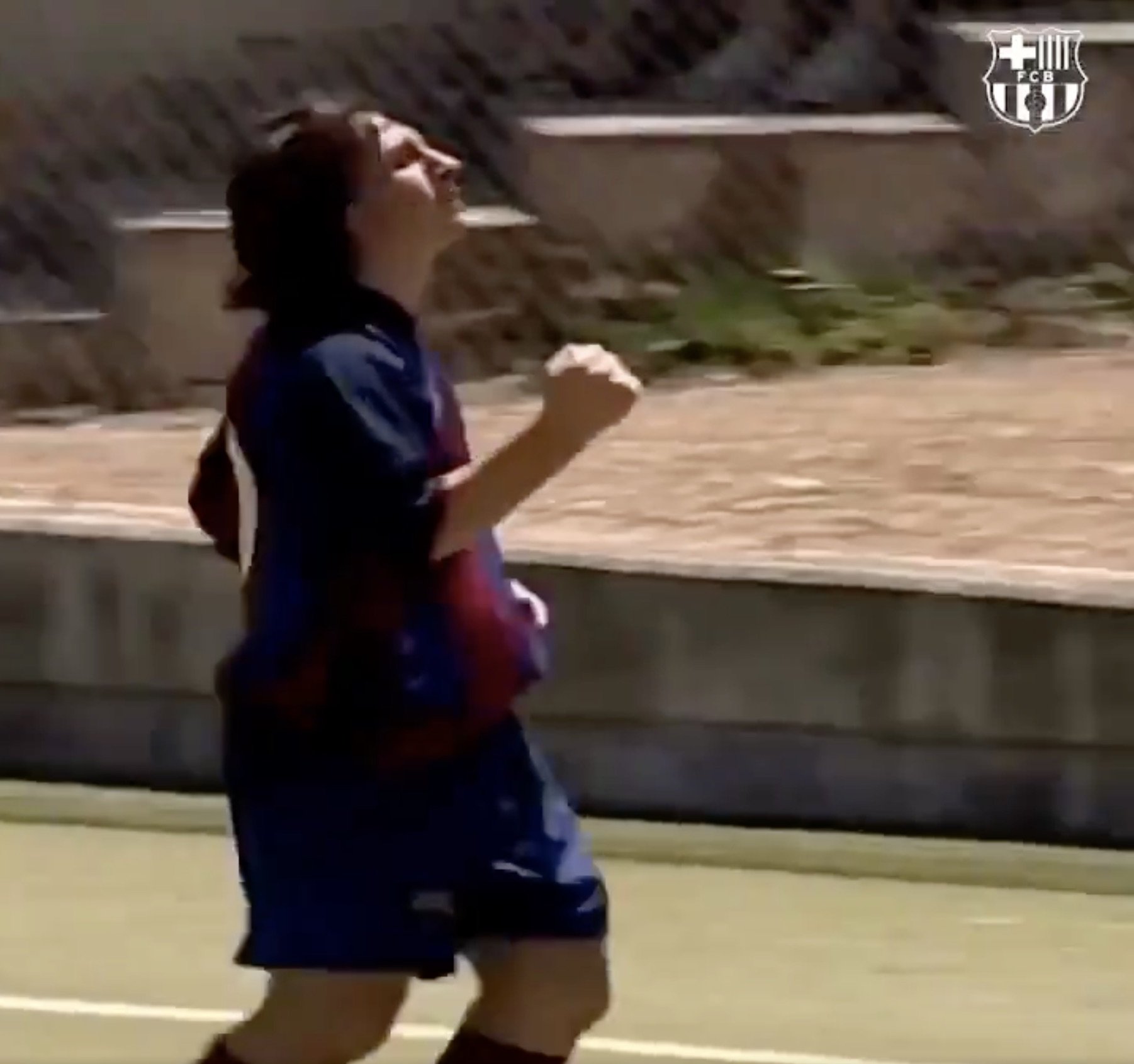 VÍDEO | Les imatges inèdites de Messi a les categories inferiors del Barça