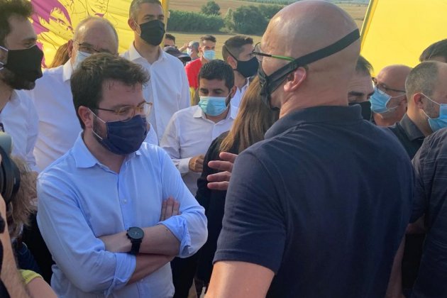Raül Romeva y Pere Aragonès Lledoners Tercer Grado - Marta Lasalas