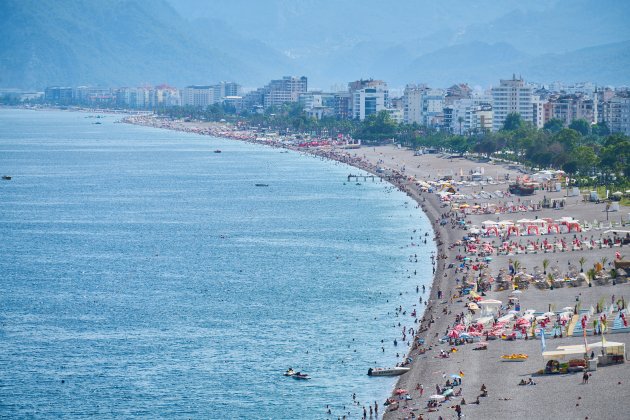 Vista d'una platja