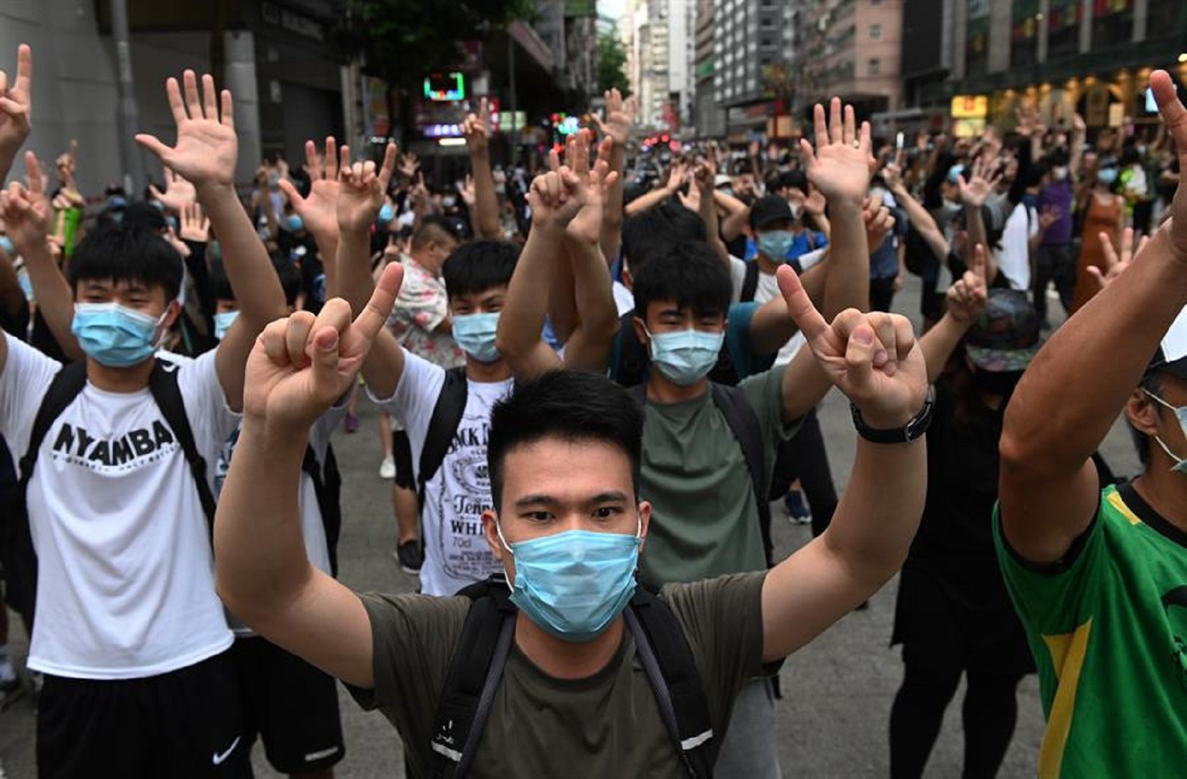 Detinguts quatre hongkonguesos mitjançant la nova llei de seguretat nacional