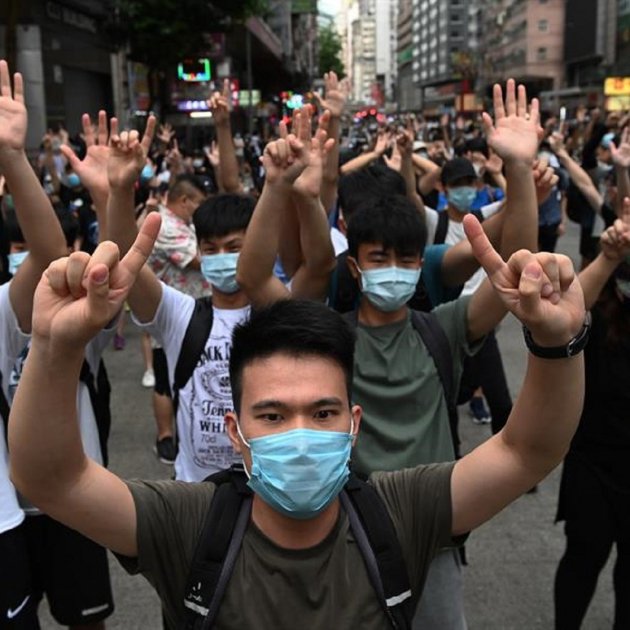 Hong kong protestes EFE