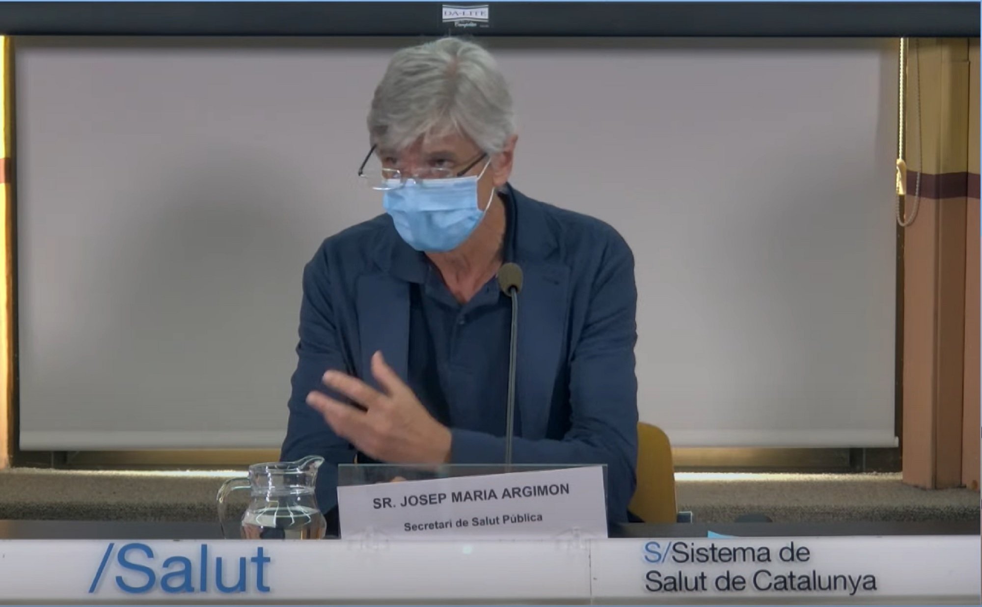 Argimon, contundent: "Volem evitar el confinament a tota costa"