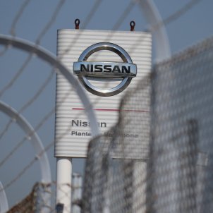 Logo de una fábrica de Nissan en Barcelona. Foto: Acn