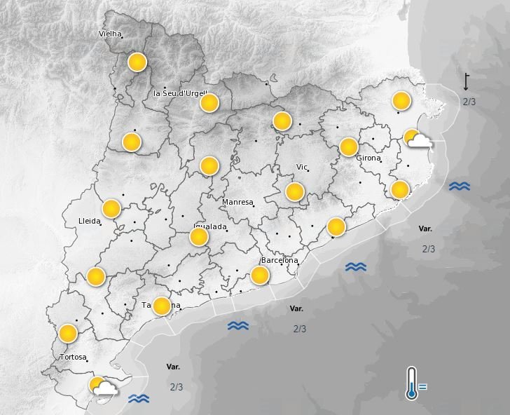 mapa temps