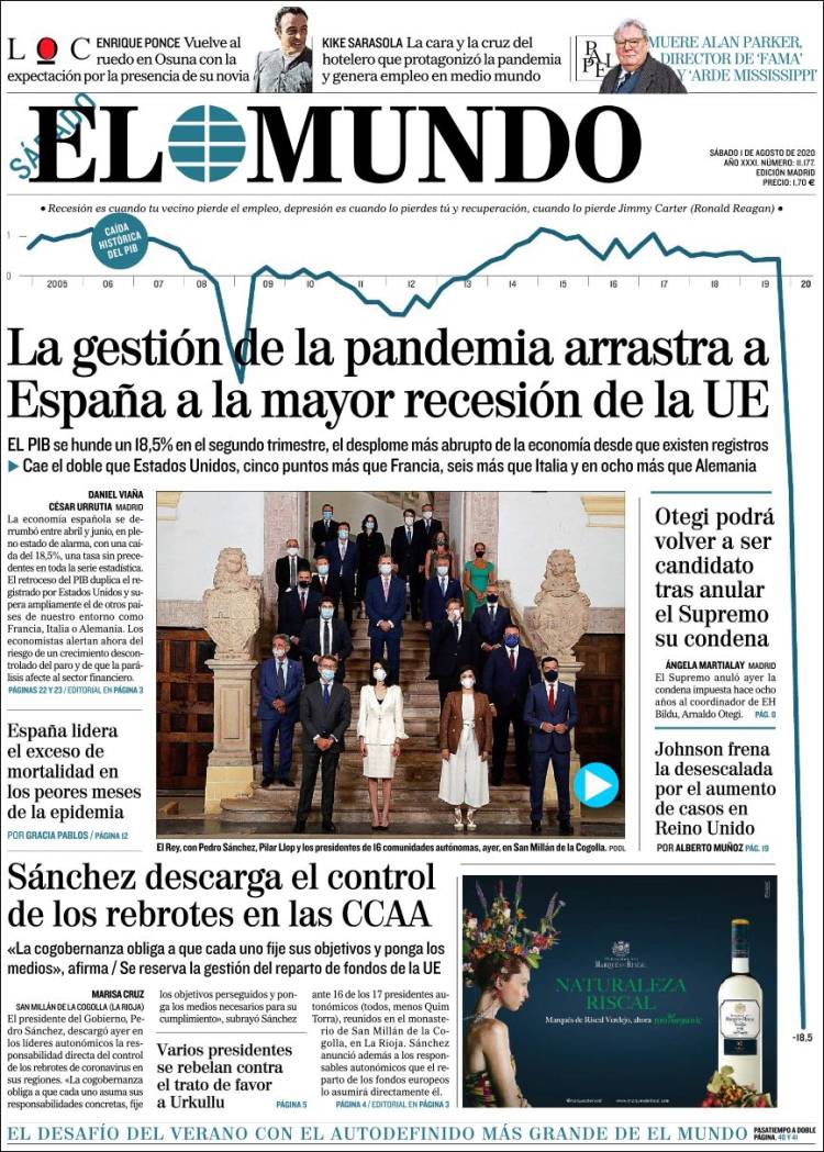 EL MUNDO 1 agosto