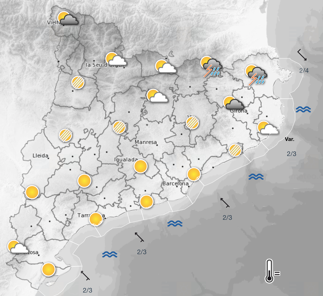 previsió meteo cat 2 agost