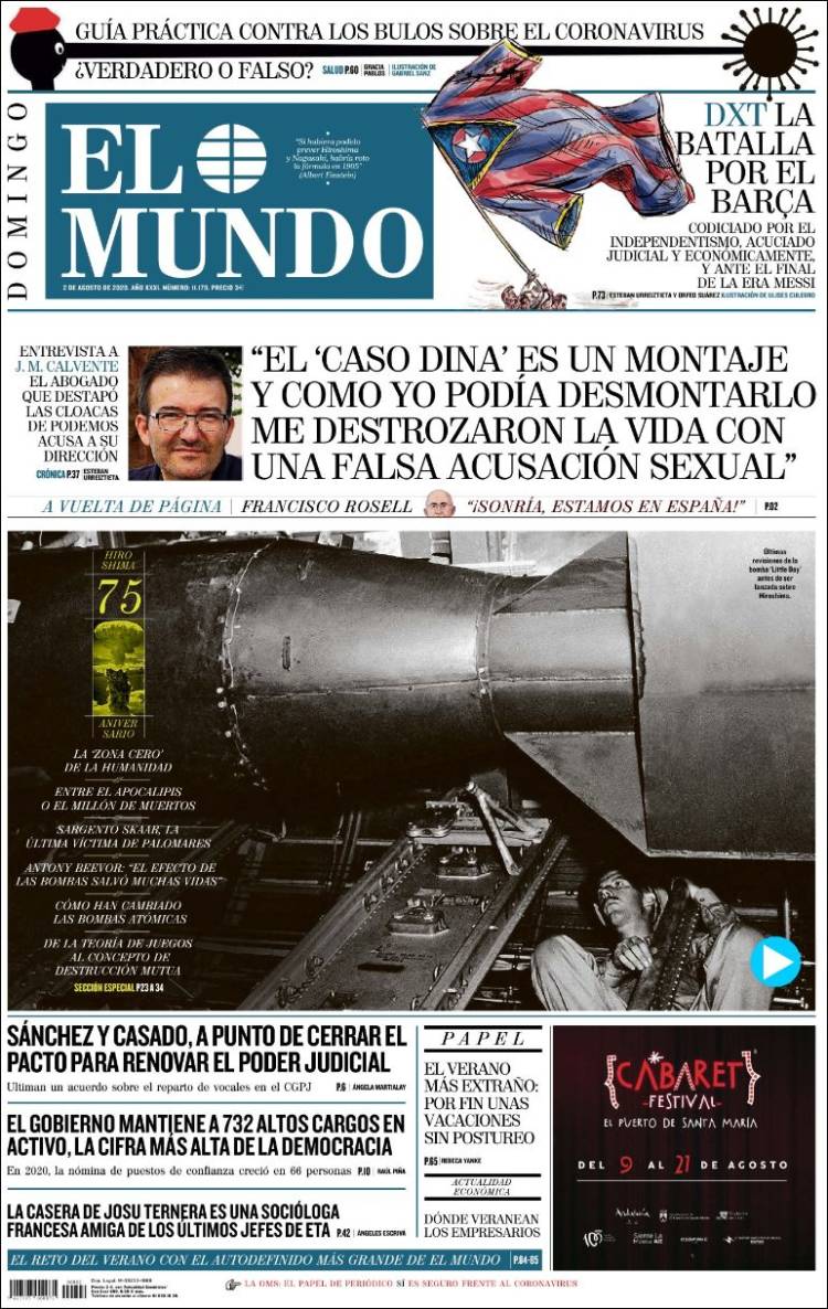 EL MUNDO 2 agosto