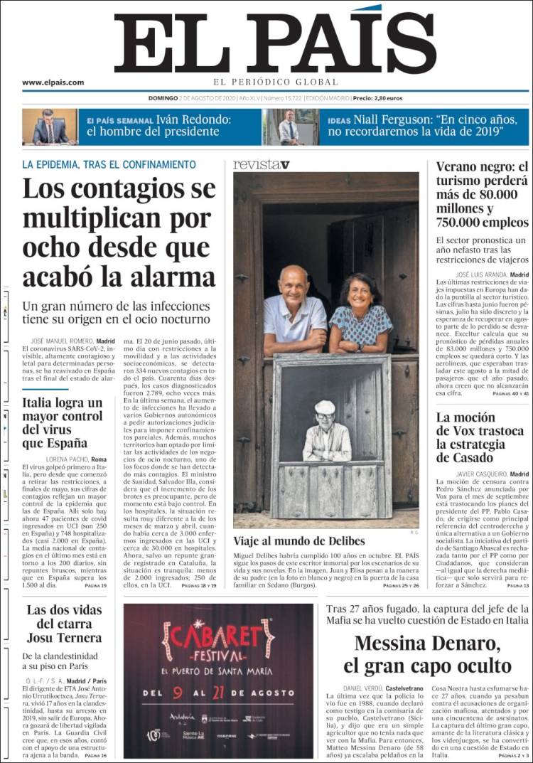 EL PAIS 2 agosto