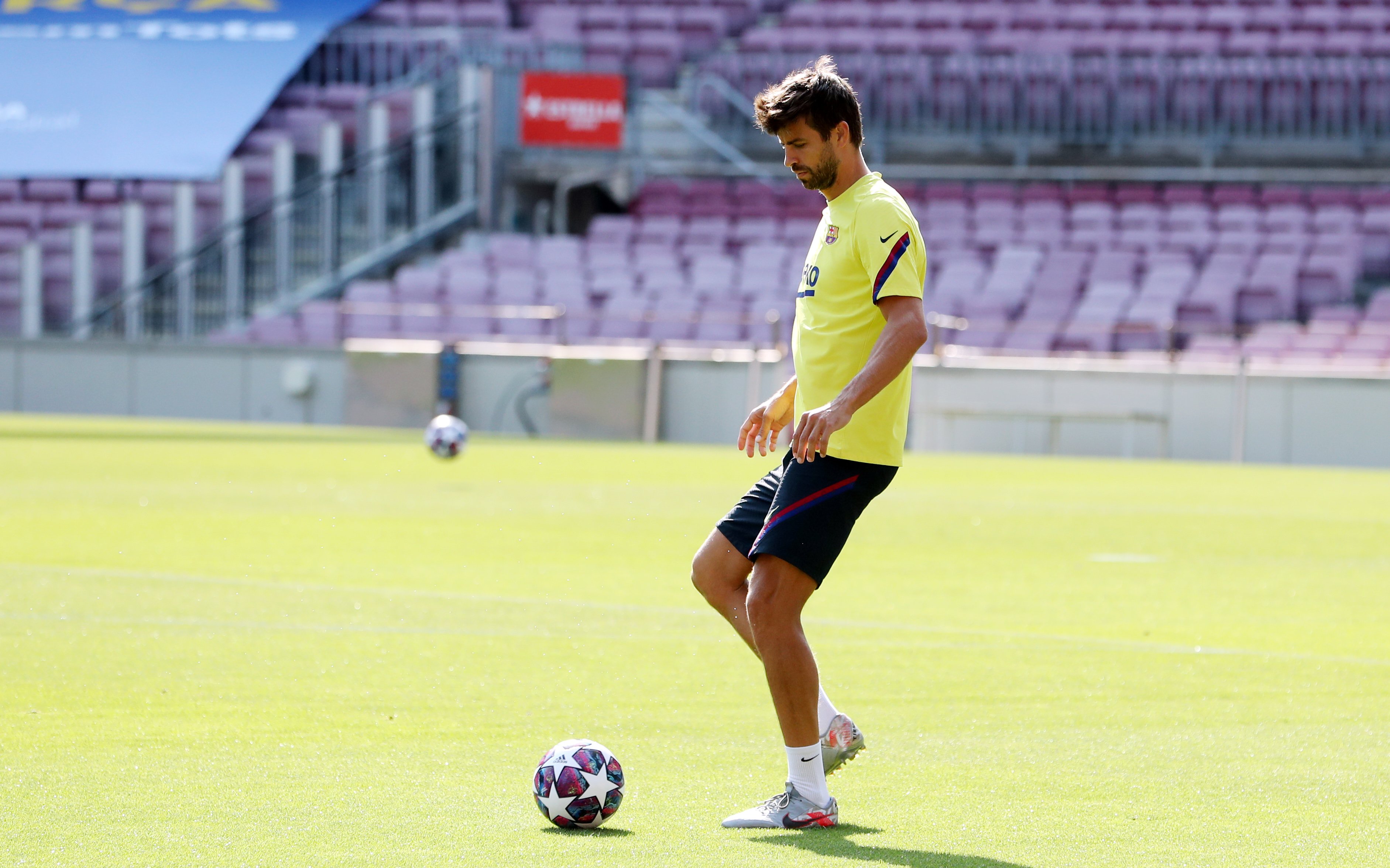 El Barça entrena al Camp Nou pensant en el Nàpols i lliure de coronavirus