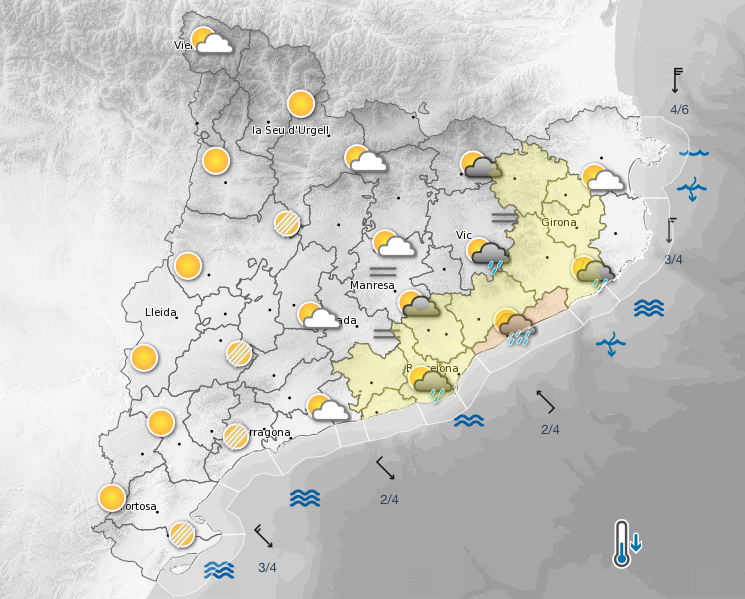 previsió temps 3 agost