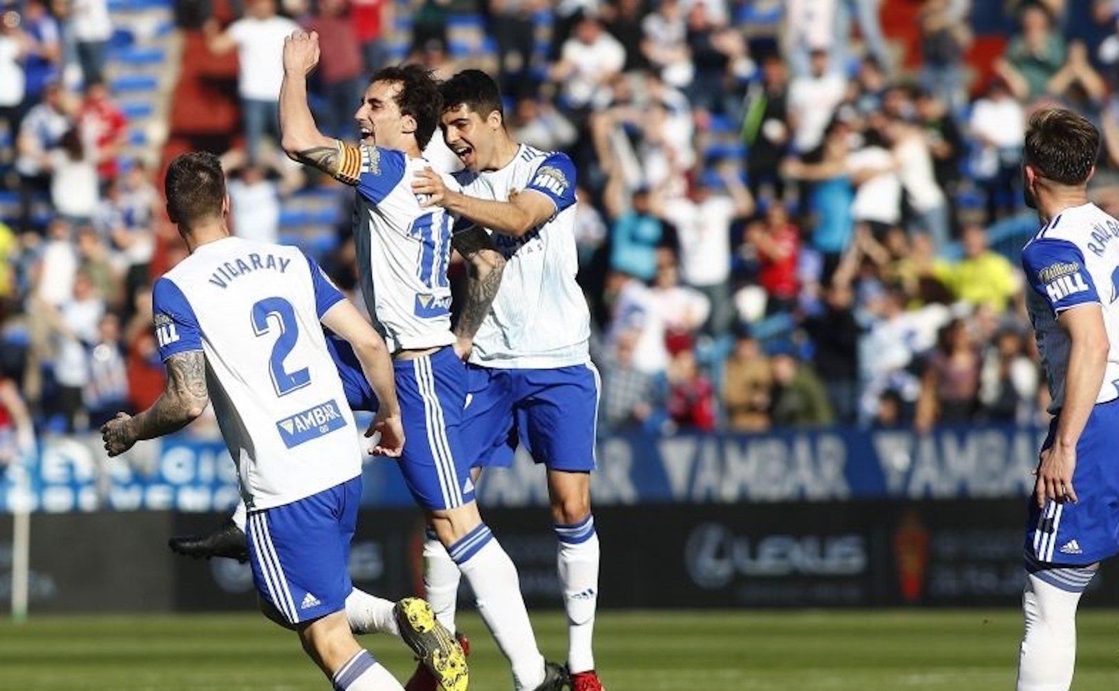 El Zaragoza reclama el ascenso a Primera y el partido del Fuenlabrada se aplaza