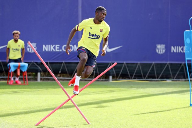 Dembele entrenament Barca FC Barcelona