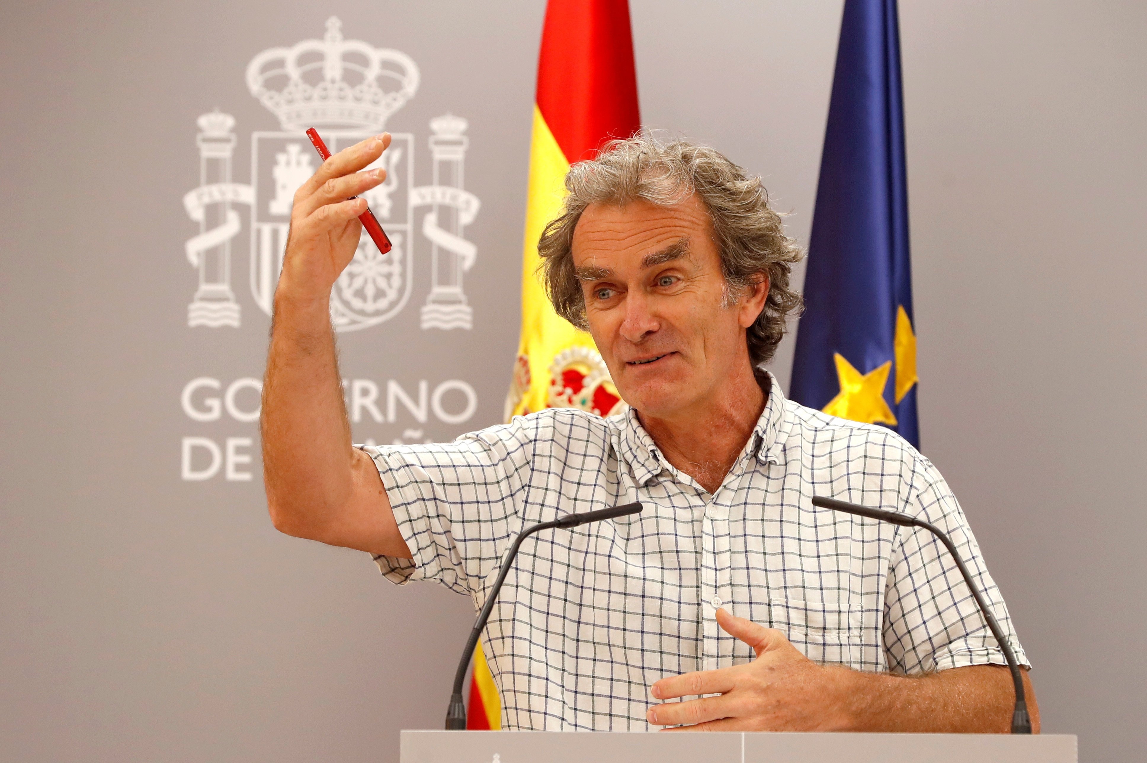 Simón: "Catalunya està en fase de control i descens i Madrid d'ascens"