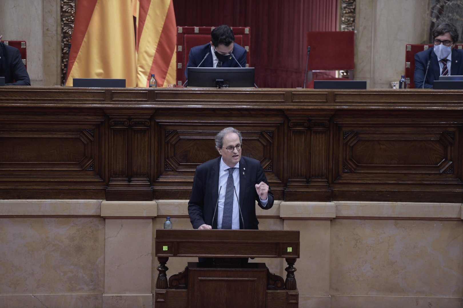 Torra: "Lo que empezó con Felipe V debe acabar con Felipe VI"