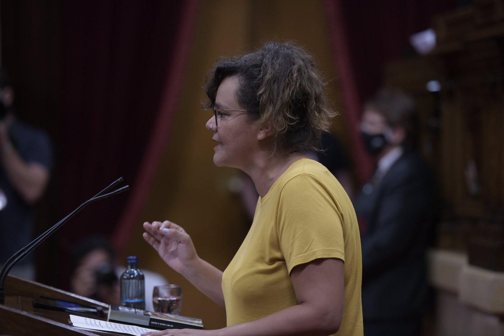 Sànchez (CUP), als comuns: "Escullin Espanya o República catalana"