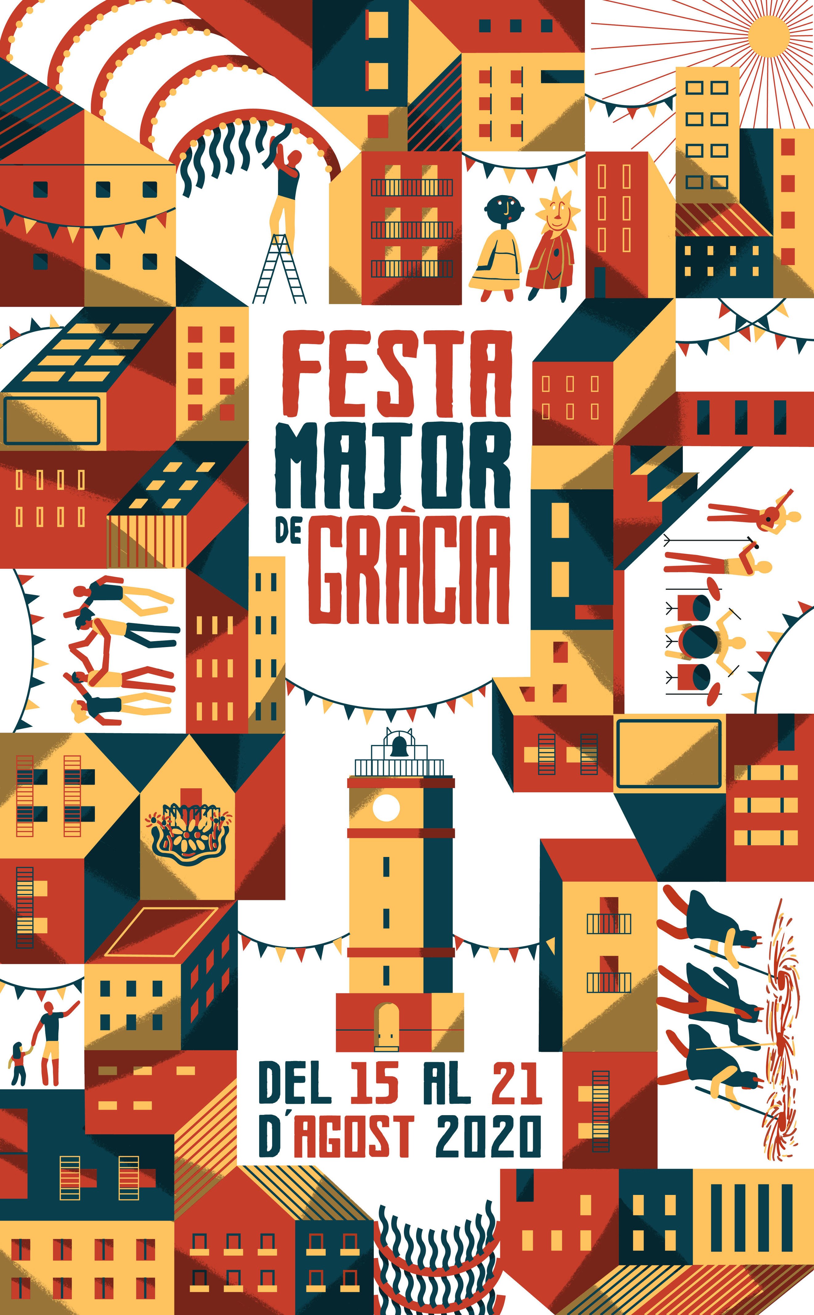 cartel fiesta mayor gracia 2020 foto Fundacio Fiesta Mayor de Gracia