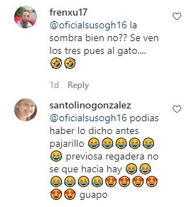 Comentaris a la publicació de Suso Álvarez posant nu