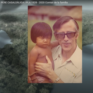 Vídeo de comiat de la família de Pere Casaldàliga Vídeo de comiat de la família de Pere Casaldàliga
