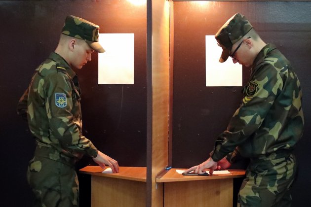 militars eleccions bielorússia