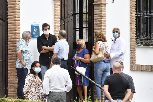 Victor Janeiro al funeral Humberto Janeiro GTRES