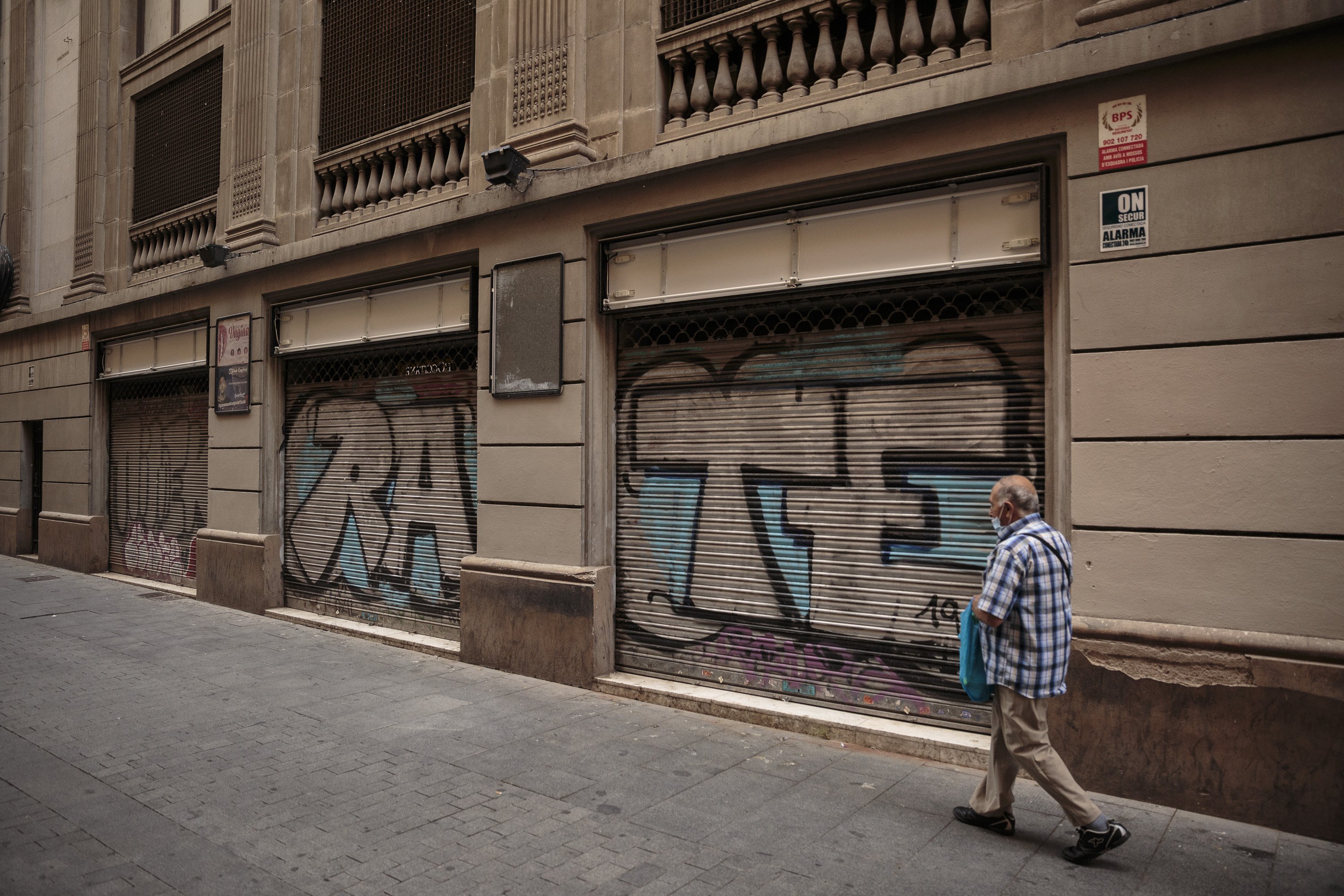 Una de cada deu empreses catalanes creu que haurà de tancar per la Covid