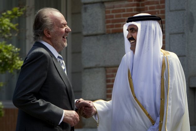 rey Juan Carlos emir Qatar GTRES