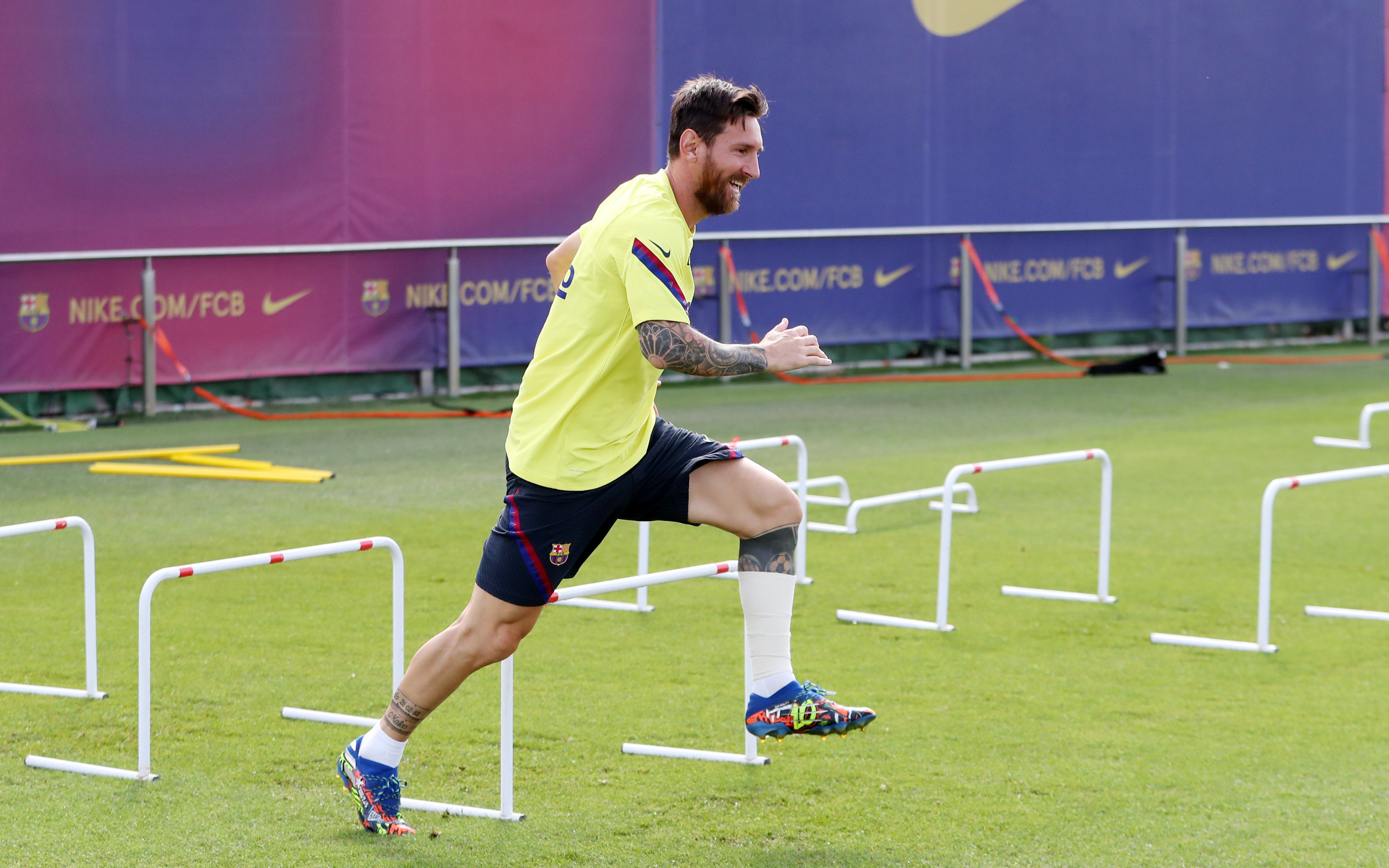 Messi es presentarà a l'entrenament de dilluns per evitar que el denunciïn