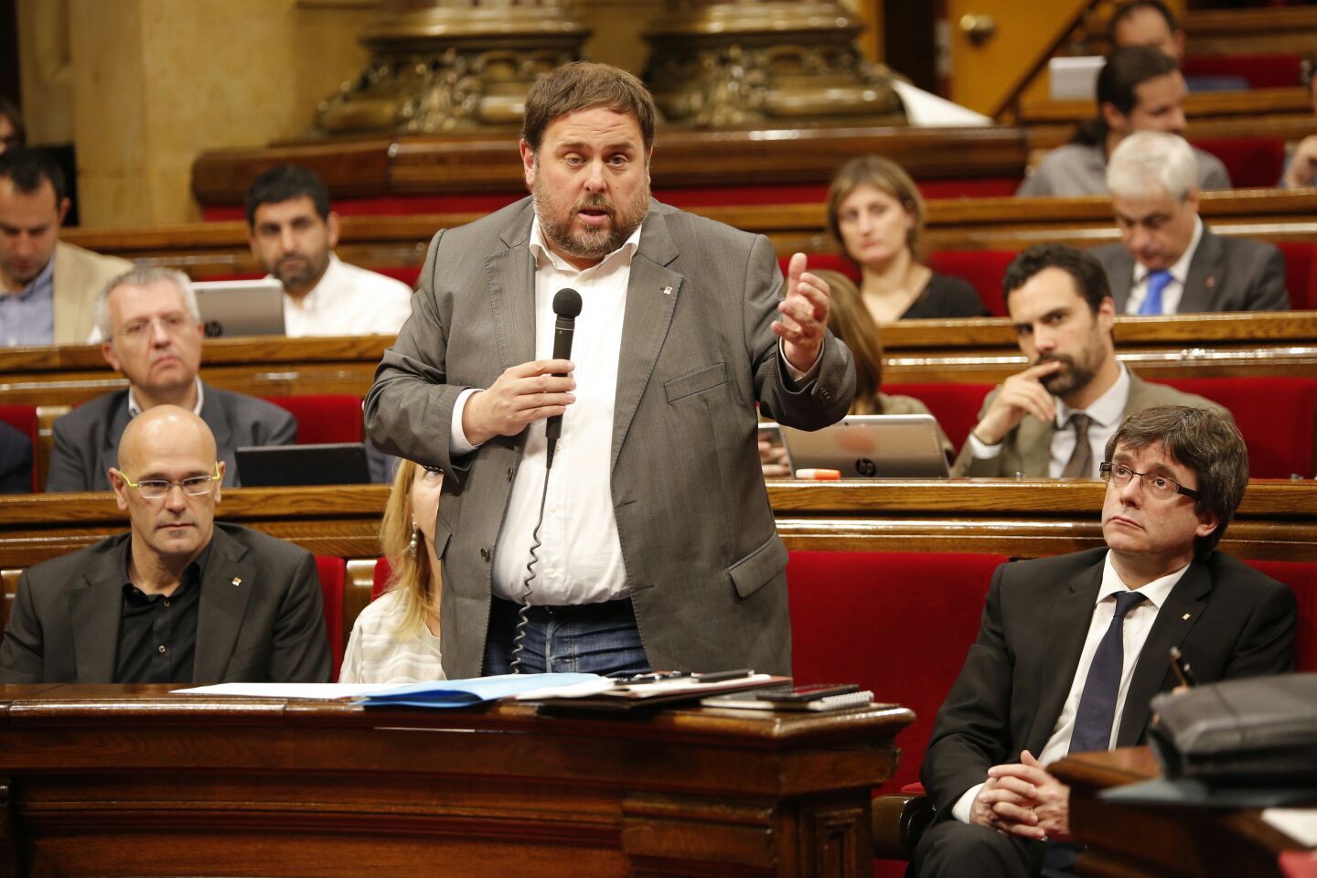 L’IRPF trenca “l’hidromassatge” de la sessió de control, segons Coscubiela