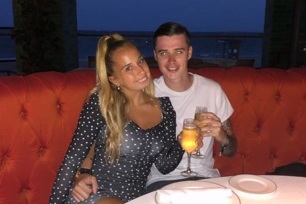 Andrea Janeiro y su novio Daniel Wozza Andrea Janeiro y su novio Daniel Wozza