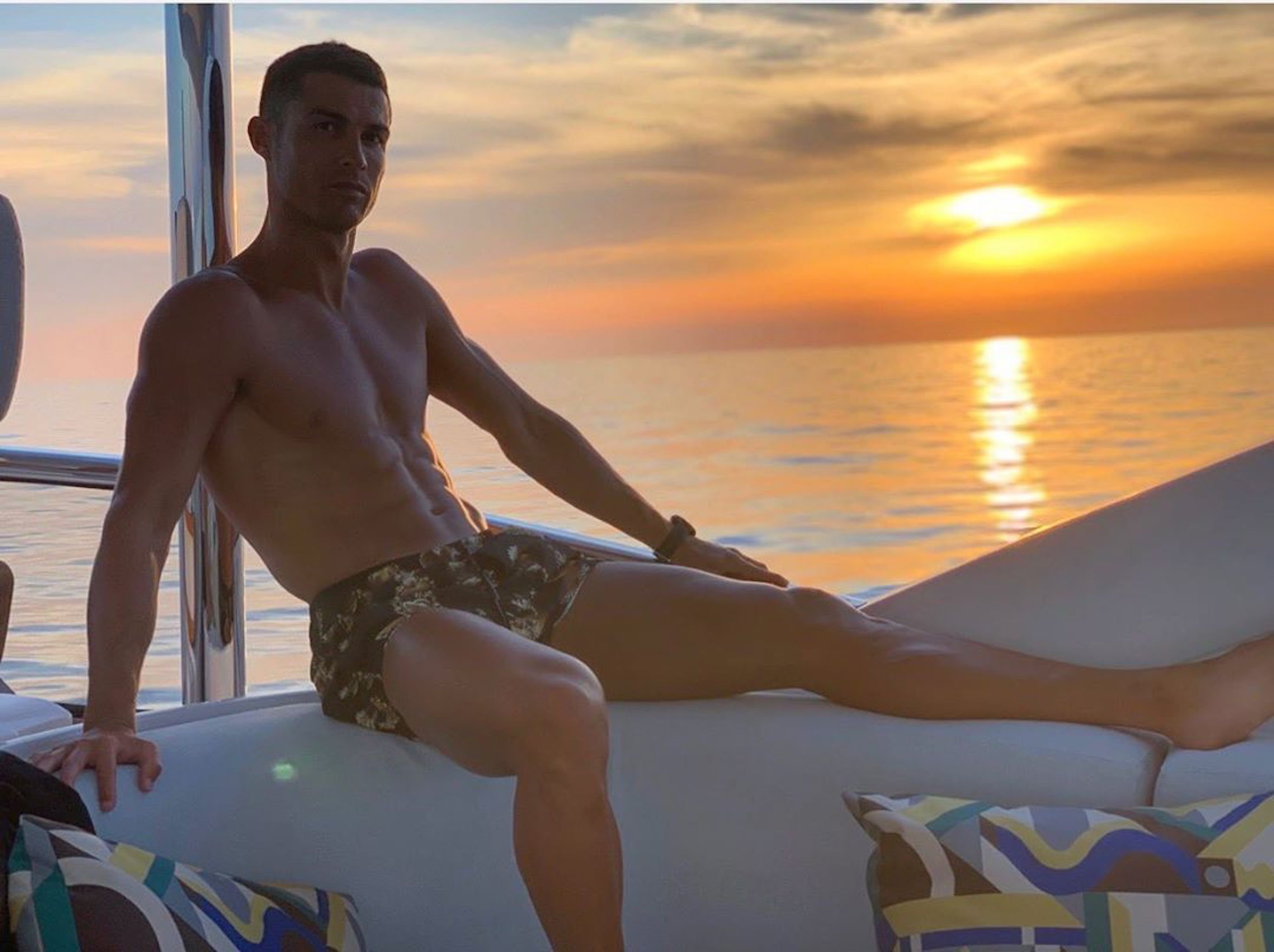 La soberbia de Cristiano Ronaldo mientras está de vacaciones