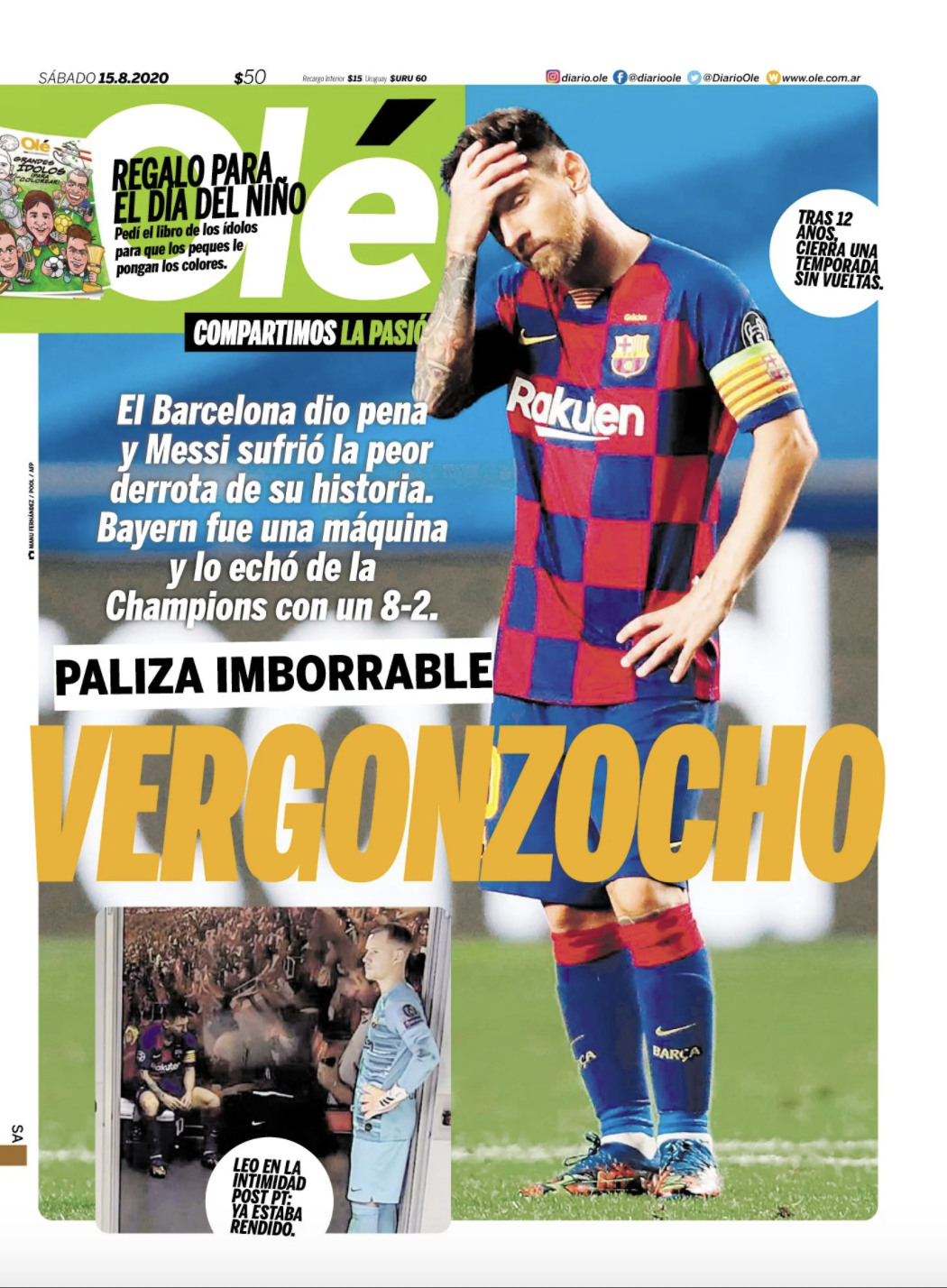 Ole Portada 15 08 2020