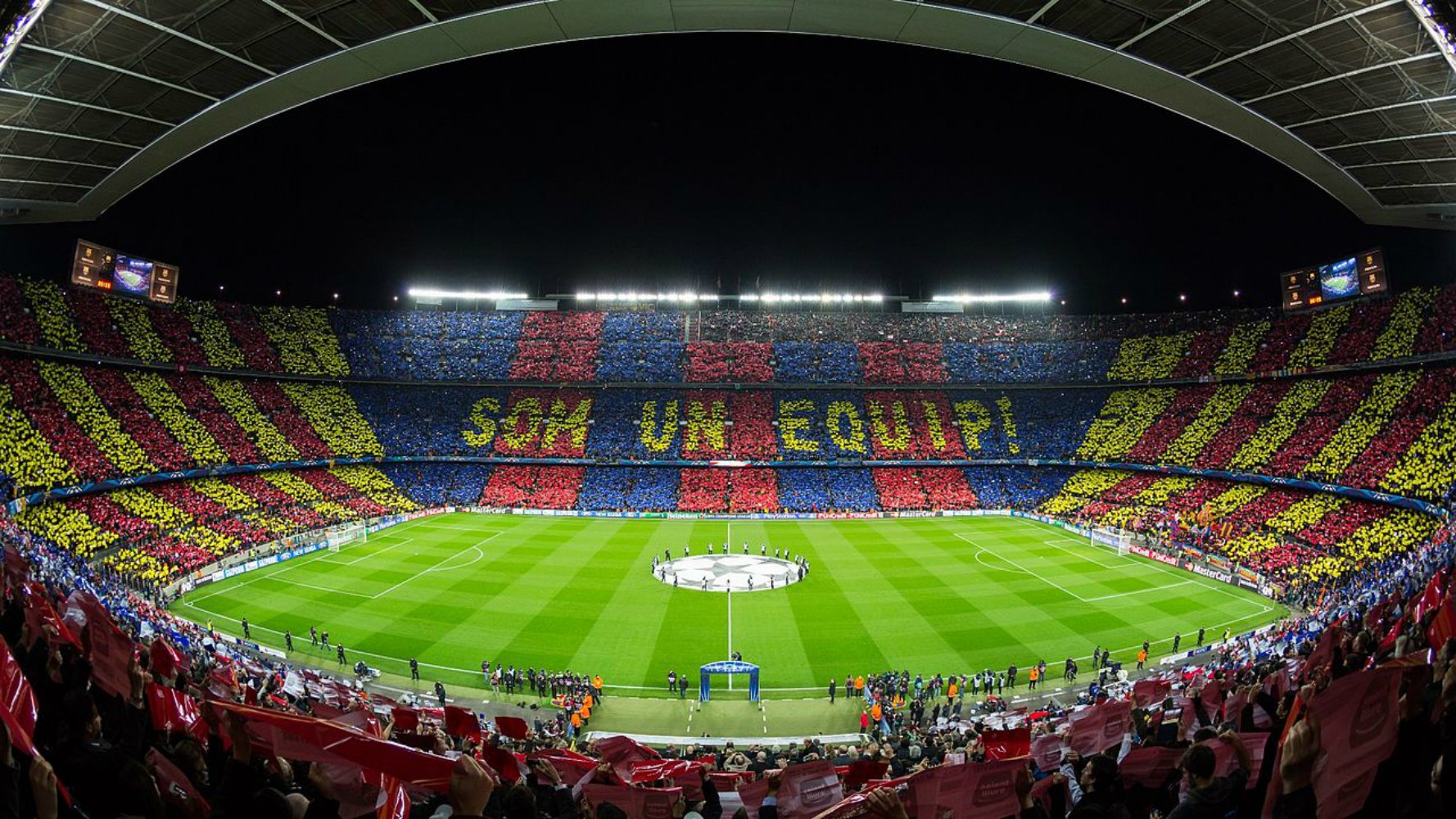 El Camp Nou celebra 60 anys