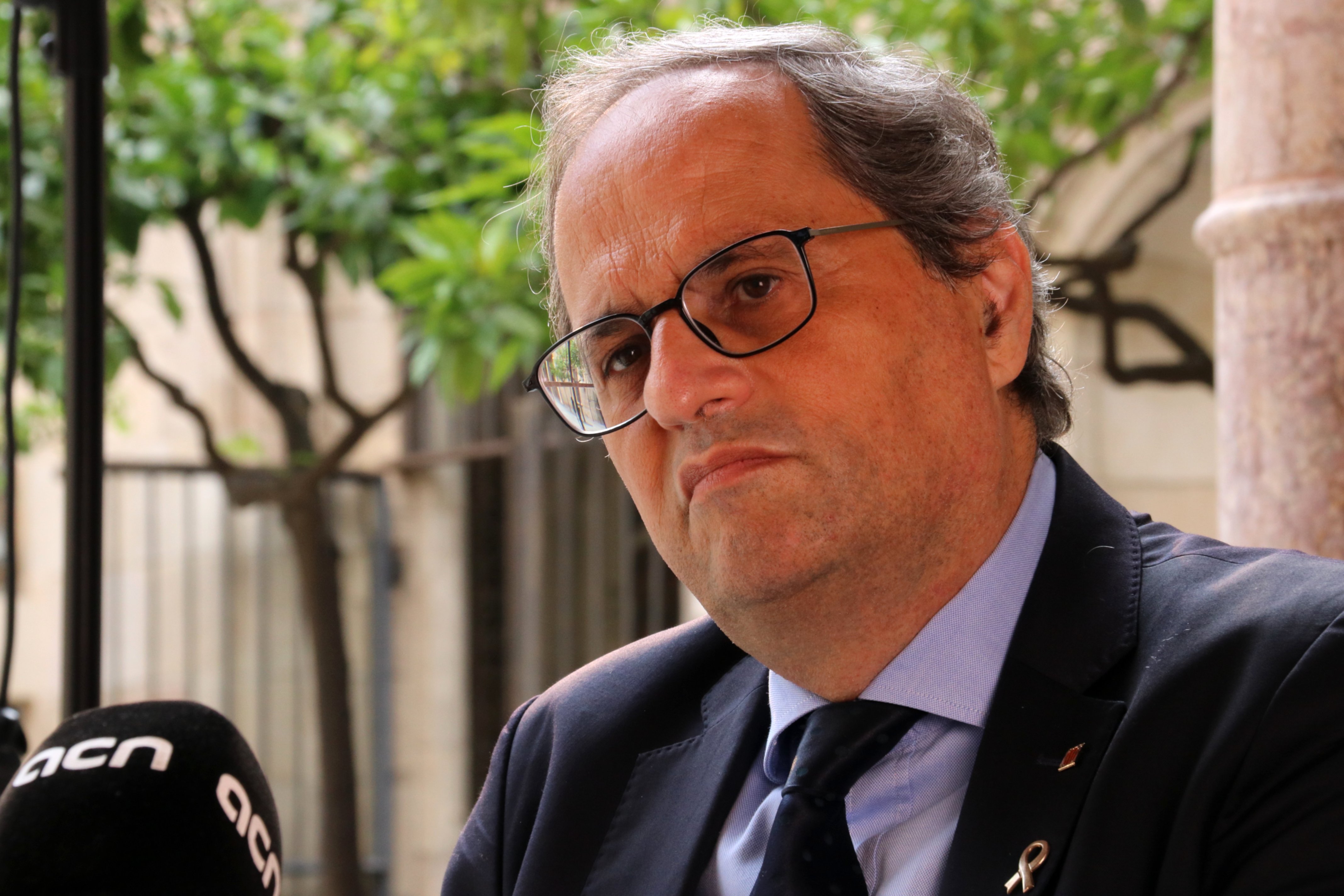 Torra, sobre reactivar la DUI: "Estaba dispuesto y preparado"