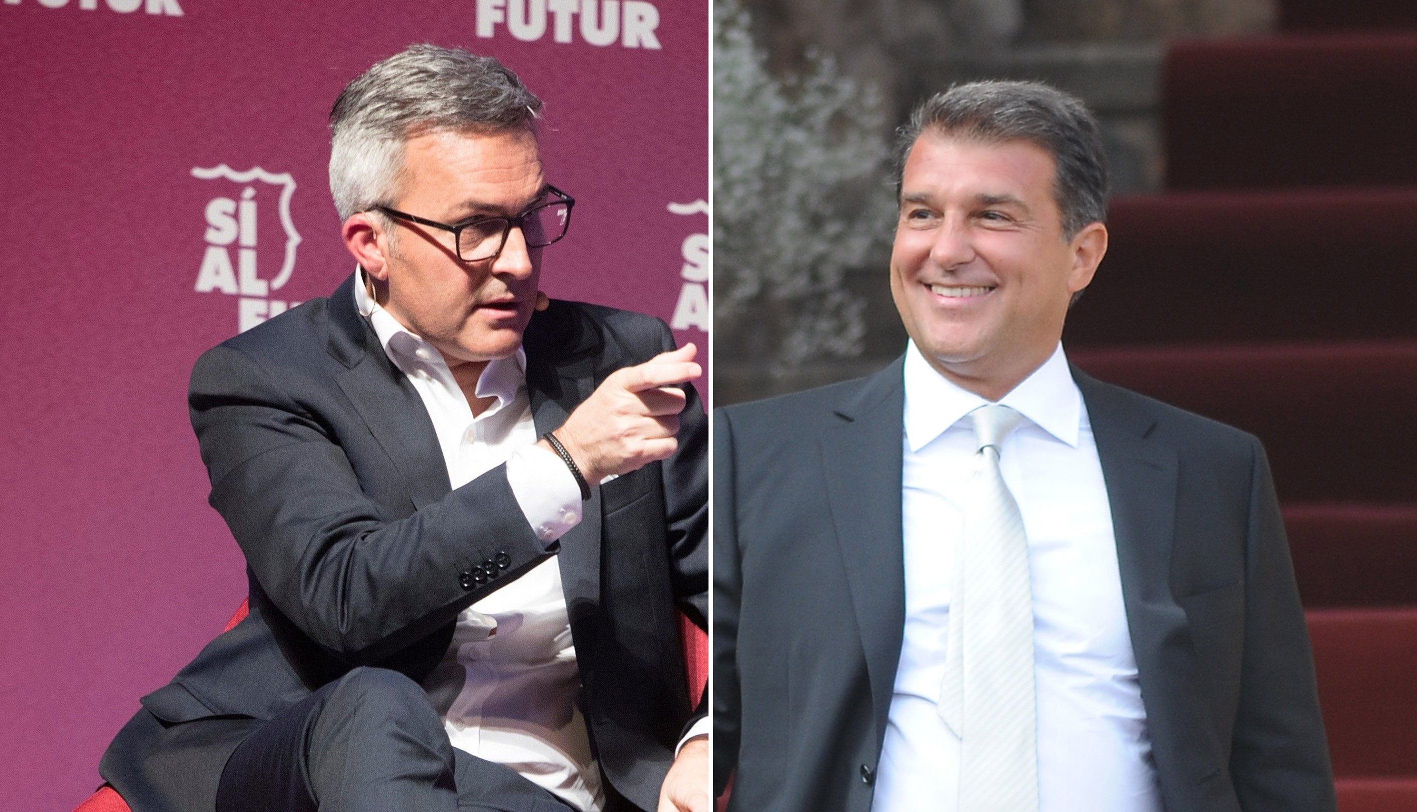 Víctor Font obre la porta a una aliança amb Joan Laporta