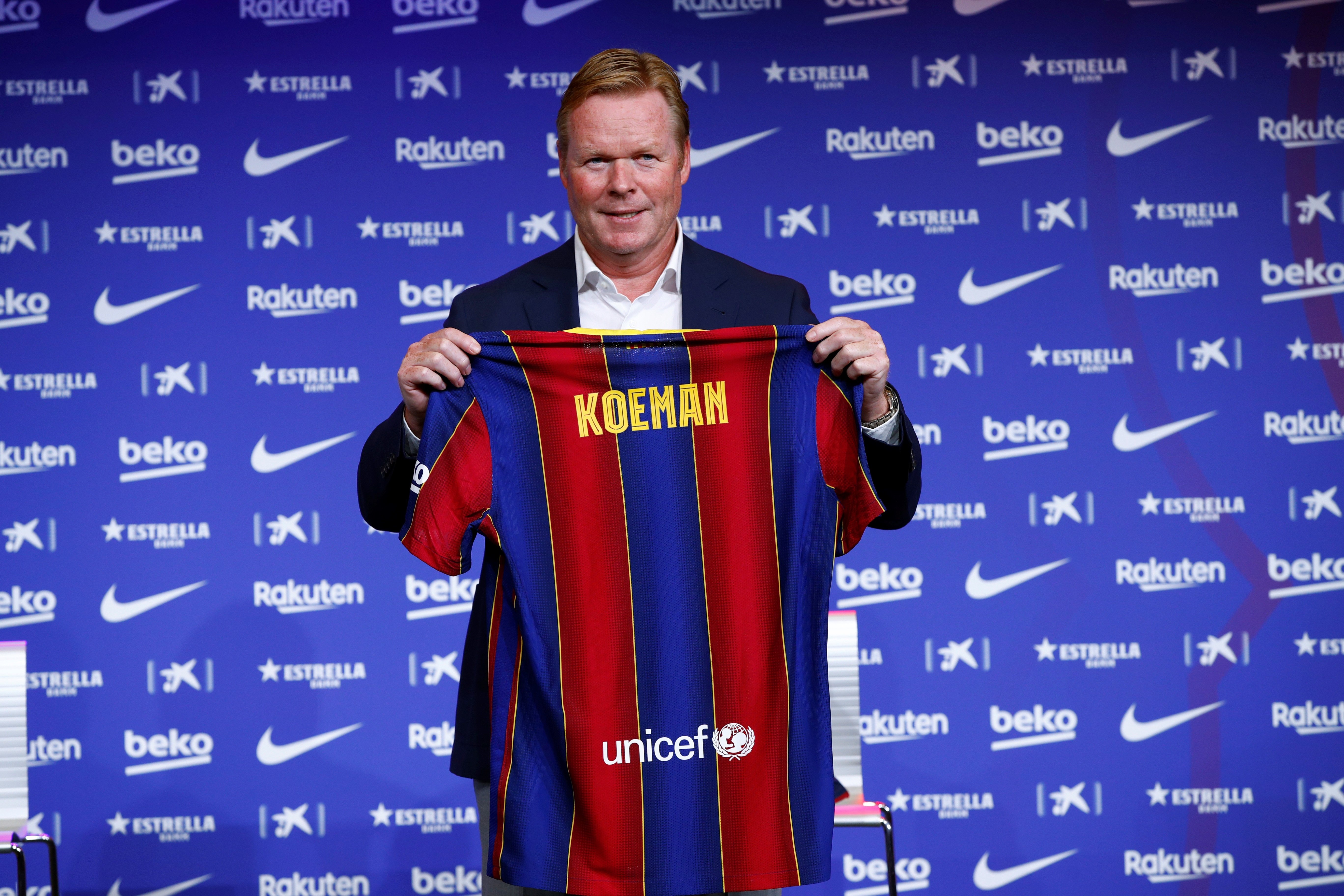 Koeman explica les seves regles i valora el futur de Messi al Barça