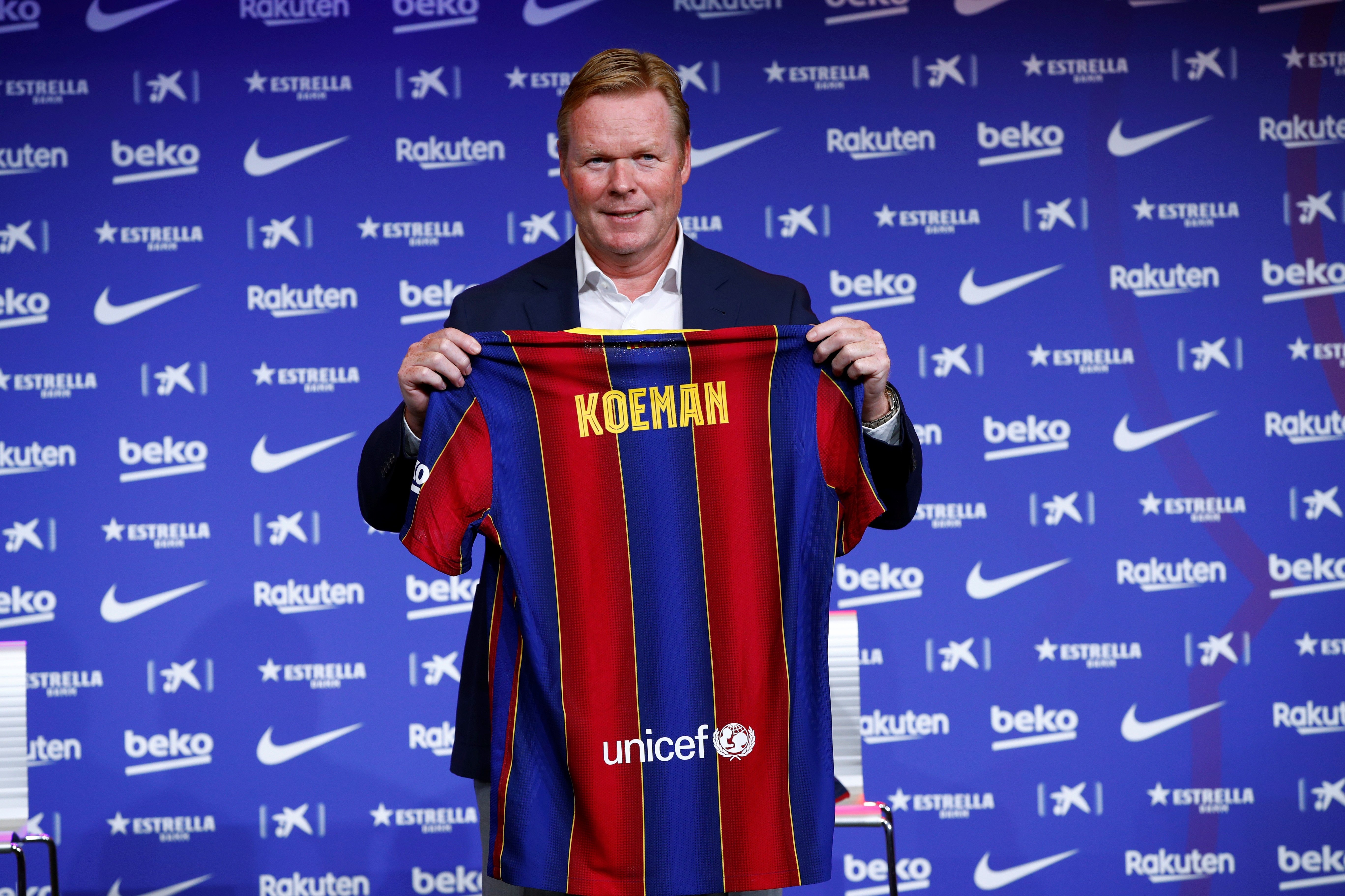 Koeman explica sus reglas y valora el futuro de Messi en el Barça