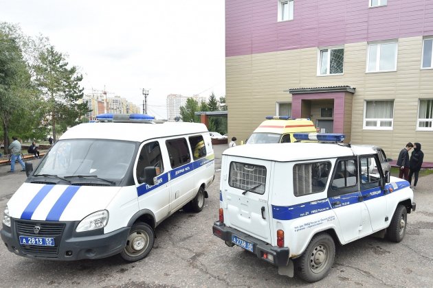 policía ambulancia hospital omsk navalni efe