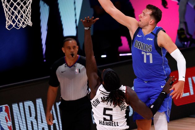 luka doncic harrell mavericks clippers EFE luka doncic harrell mavericks clippers EFE
