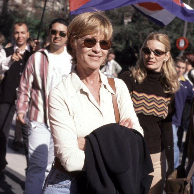 Pepa Flores manifestación 1998, GTRES