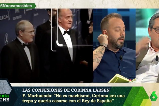 Marhuenda defiende a Joan Carles La Sexta Noche