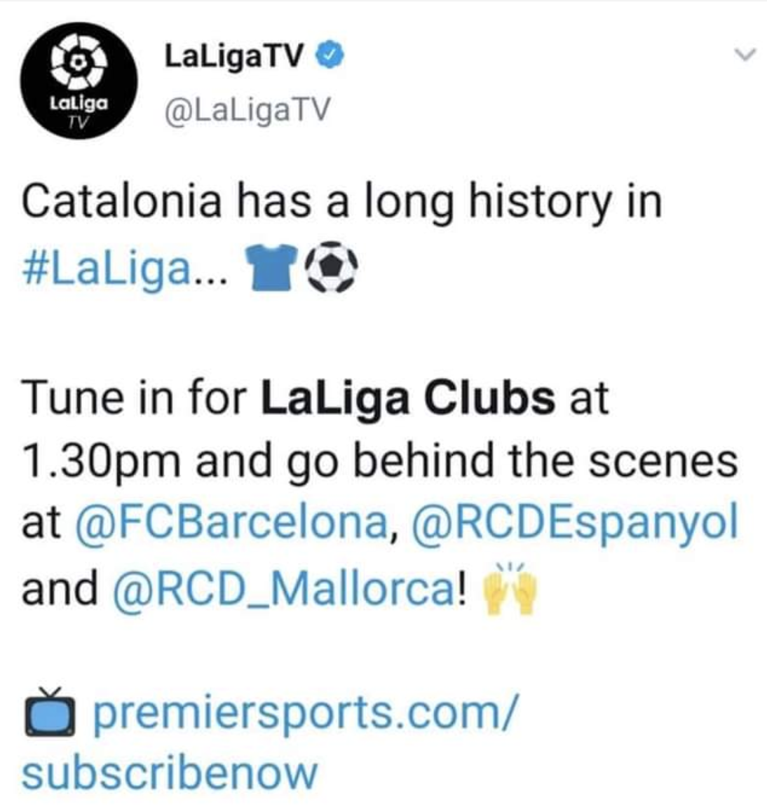 Mallorca catalanofobia @LaLigaTV